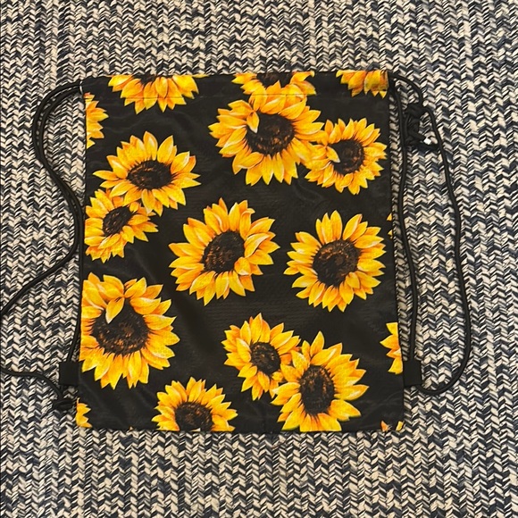 Sunflower Drawstring Backpack - Picture 1 of 4